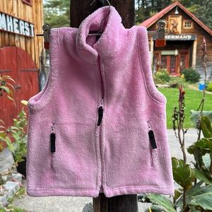 Pink Children’s Fleece Vest
